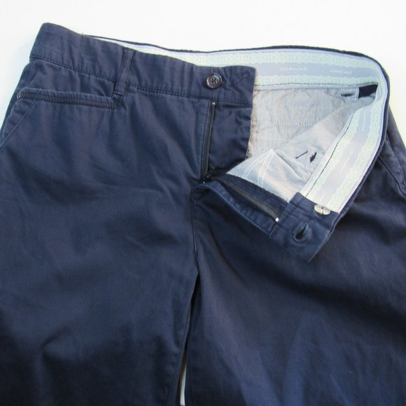 Intro love the fit stretch Navy Blue capri pants Size 10P - Picture 4 of 10
